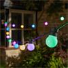 PARTY FESTOON STRING LIGHTS - MULTI COLOURED - SET