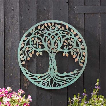 SG 50CM TREE OF LIFE - VERDIGRIS