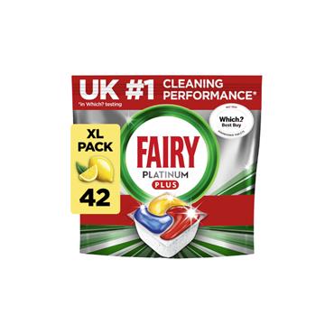 FAIRY PLATINUM DW TABS LEMON 42S