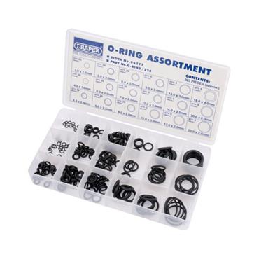DRAPER O RING ASST 225 PCS