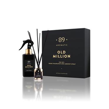 AROMATIC 89 HOME FRAGRANCE AMBIENT SPRAY & CANDLE OLD MILLION