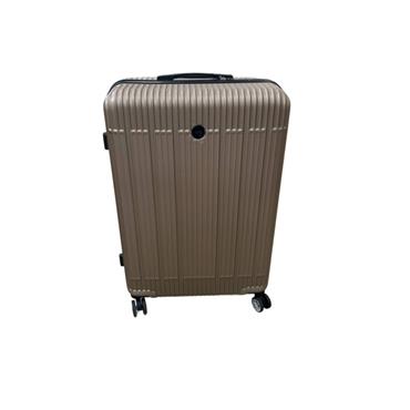 LARGE HARDSHELL LUGGAGE 28"" GOLD