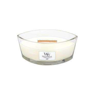 WOODWICK LINEN ELLIPSE JAR