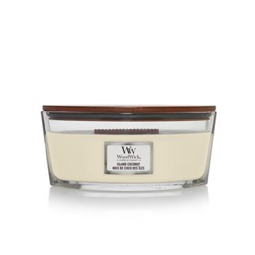 WOODWICK ISLAND COCONUT ELLIPSE JAR