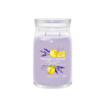 YANKEE LEMON LAVENDER SIGNATURE LARGE JAR