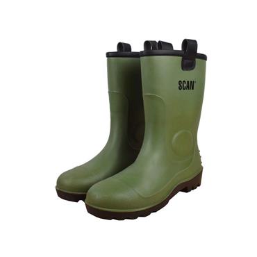 SCAN FLEECE LINED WELLINGTONS - SIZE 9