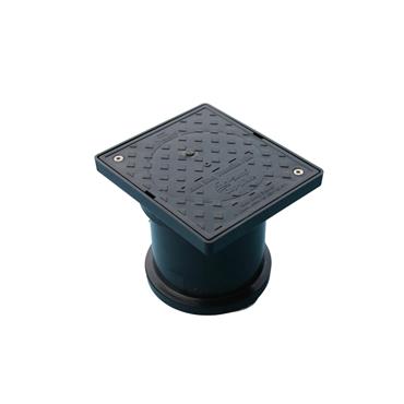 RADON CAP LINK POLY SUMP (STRAIGHT)LAYDEX 110MM