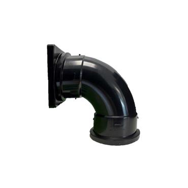 RADON CAP LINK POLY SUMP (90^BEND)LAYDEX 110MM