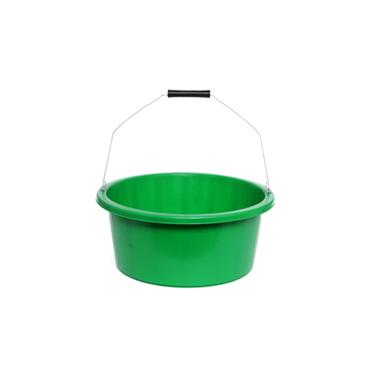 15LT SHALLOW PLASTERERS MIXING BUCKET  GREEN