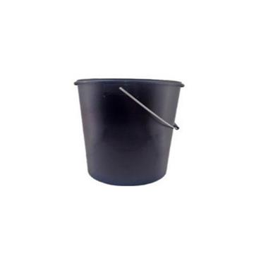 6 GALLON  30LT DEEP PLASTERERS BUCKET BLACK