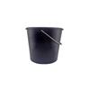 6 GALLON  30LT DEEP PLASTERERS BUCKET BLACK