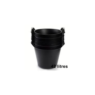 42LT LARGE FLEXIBLE TUB BLACK