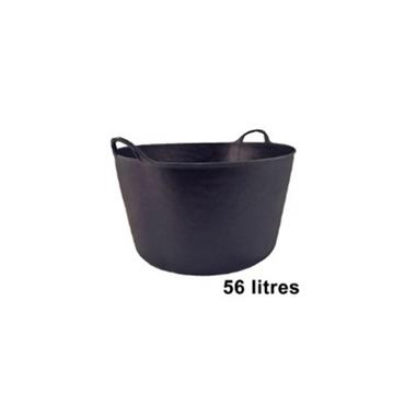 56LT EXTRA LARGE FLEXIBLE TUB BLACK