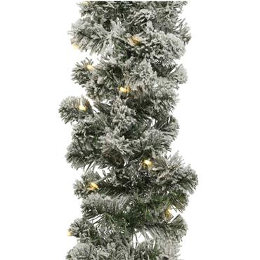 KAE Imperial garland LED indoor green/white