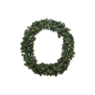 KAE Imper wreath LED indoor & outdoor green/white