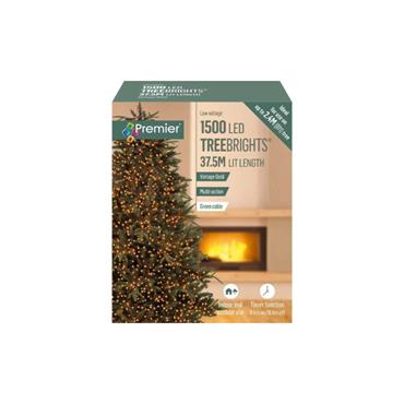 1500 MA TreeBrights with Vintage Gold LED & Timer