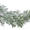 Norway garland snowy indoor