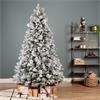 LAUSANNE 8FT FIR SNOWY CHRISTMAS TREE