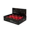 KAE Bauble polystyrene velvet 3ass oxblood
