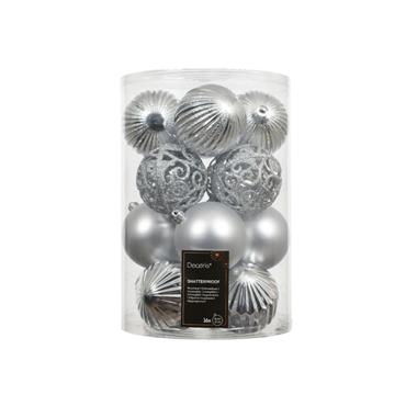 KAE Bauble polystyrene silver 16 Box