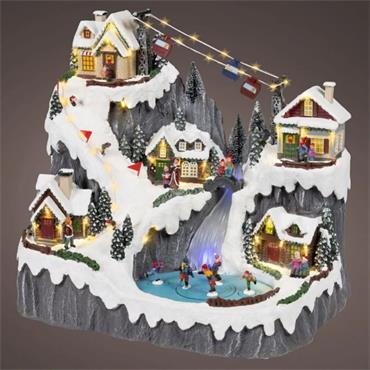 KAE LED scenery polyresin steady indoor cols/multi