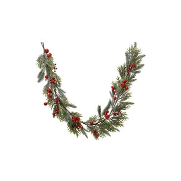KAE Garland indoor green/red