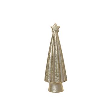 KAE Tree stoneware tree electroplate champ gold
