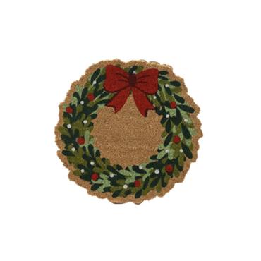 KAE Doormat coir rectangle tufted outdoor multi