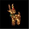 37cm Lit Big Nose Reindeer w/40 White LED & Timer