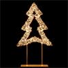 45cm Twinkling R/Gold T/Top Tree w/500 White LED