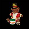 2.7m Lit Plush Teddy Drummer Inflatable