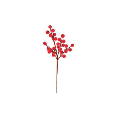 30cm Frosted Berry Christmas Pick