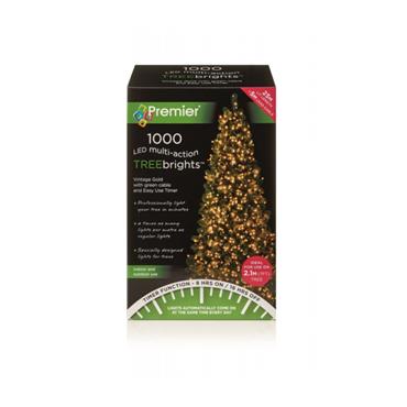 1000 MA TreeBrights with Vintage Gold LED & Timer
