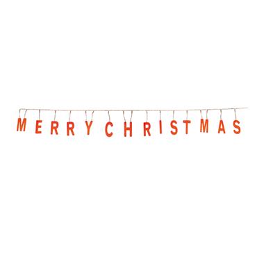 1.2m Lit MERRY CHRISTMAS Light String