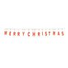1.2m Lit MERRY CHRISTMAS Light String
