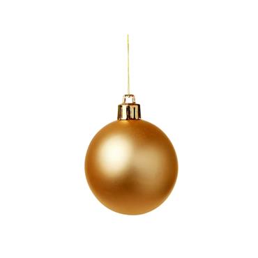 60mm 10pc Champ Gold Multi Finish S/proof Baubles