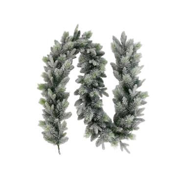 2.7m Snowy Stamford Christmas Garland