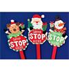 90cm Wood Santa Stop Here Sign Stake Snta Sman Rd