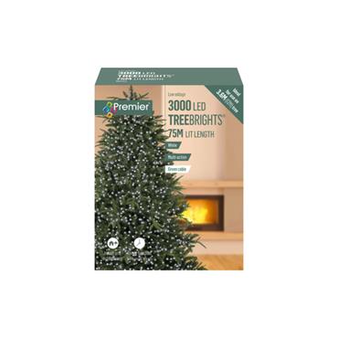 3000 MA TreeBrights with White LED and Timer