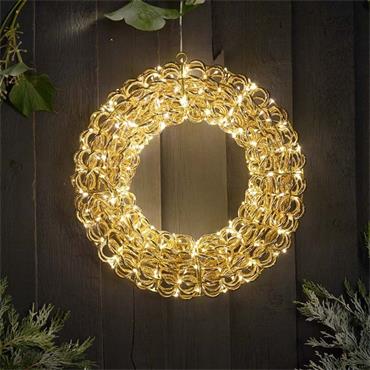 SG Titan Gold Wreath 50cm LV