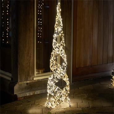 SG Silver Gilt Helix TreeBelisk 150cm LV