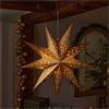 SG InLit Origami Star - Gold 50cm