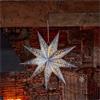 SG InLit Origami Star - Silver 50cm