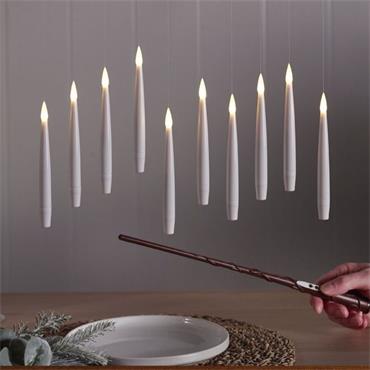 SG 10pc LED Floating Candles with Wand