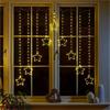 SG Star Curtain Lights - Warm White