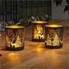 SG Wonderland T-light Holder 3pk Onyx