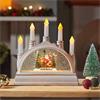 SG SnowSwirl Santa Candle Bridge