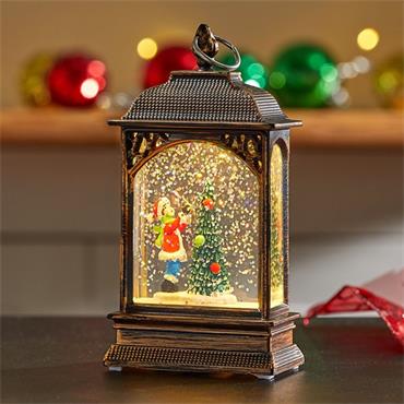 SG SnowSwirl TreeDecor Lantern