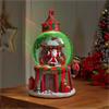SG 10cm Musical Santa's Big Top SnowSphere