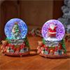 SG 10cm Musical Festive Fireplace SnowSpheres Mix